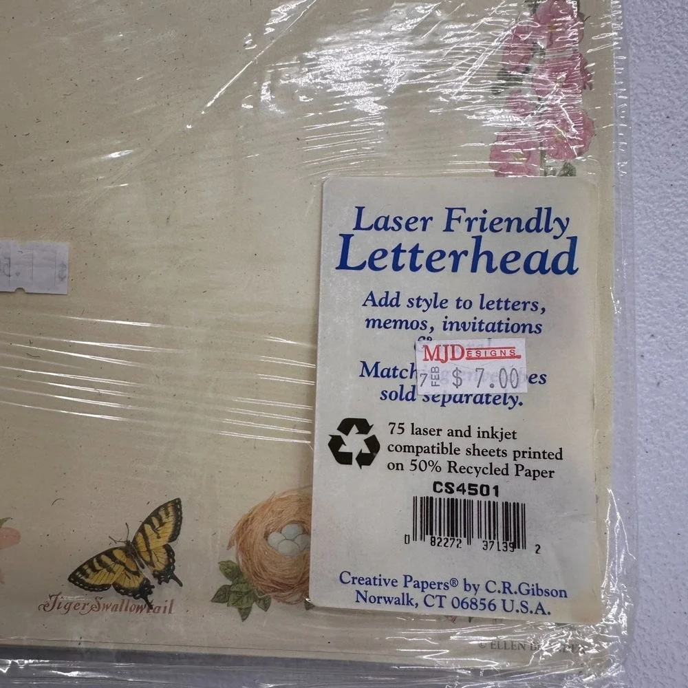 Vintage Holiday Specialty Letterhead Papers Laser Inkjet Printer Retro Christmas